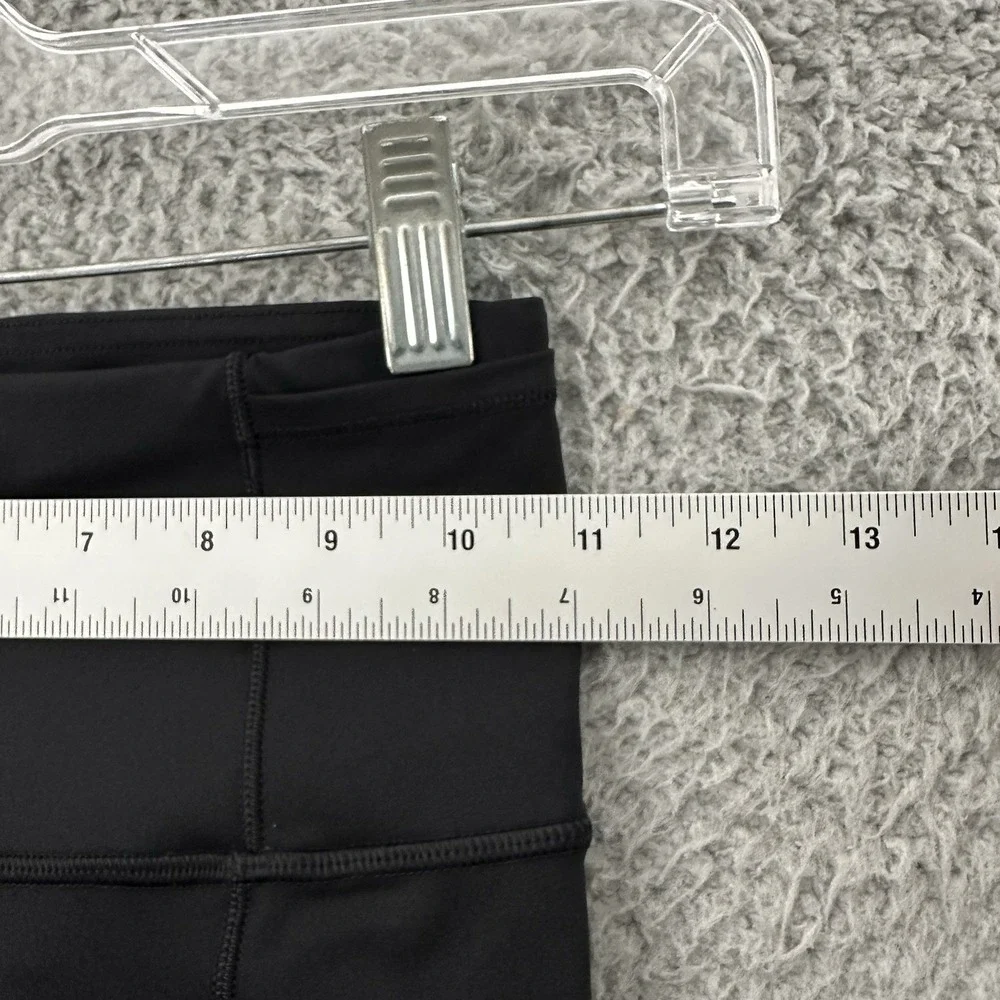 Lululemon Fast Free Shorts 8" Non Reflective Black‎ Athletic Biker Women's 2 - Picture 5 of 8